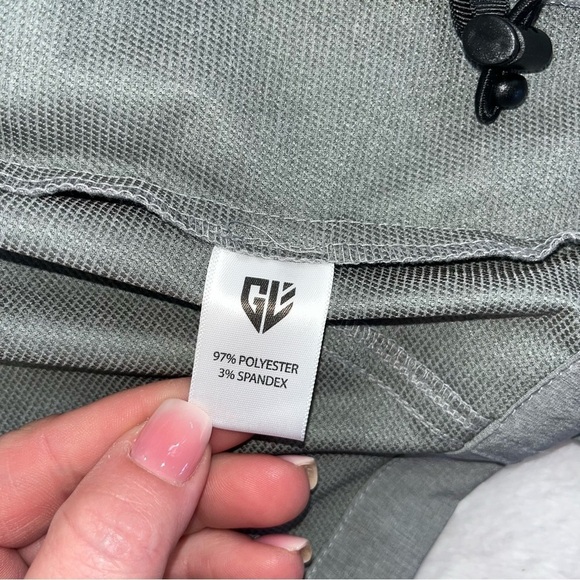 Graham Luxe Kash Heather Gray Jacket Ultimate Full Zip Performance Stretch Sz MD - Picture 6 of 10